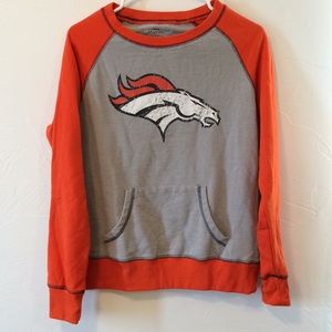 Broncos crew neck sweater